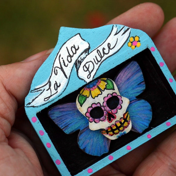 Matchbox shrine by artist Sherry Westfall Matthews