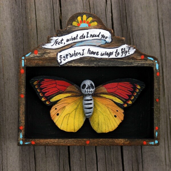 Matchbox shrine by artist Sherry Westfall Matthews