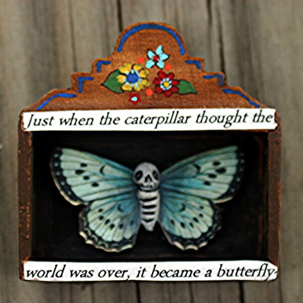 Matchbox shrine by artist Sherry Westfall Matthews