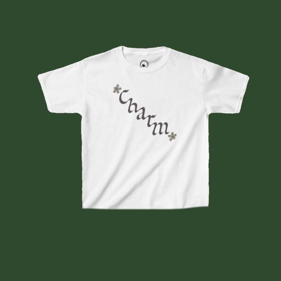Clairo Charm Baby Tee - Etsy Clairo Charm Baby Tee - Etsy