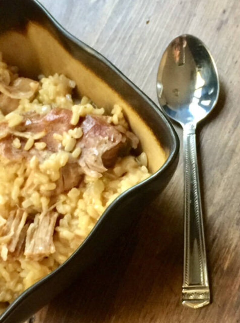 Recipe for Pressure Cooker Pork Chops and Rice pdf Digital Etsy