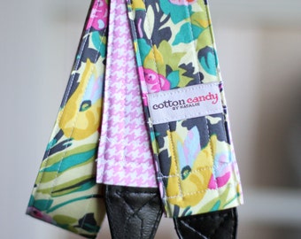 Butter Blooms - Reversible Camera Strap