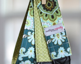 Spruce Wallpaper Reversible Camera Strap