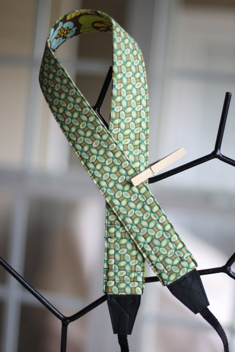 Brown Sway Jellybeans Reversible Camera Strap Etsy