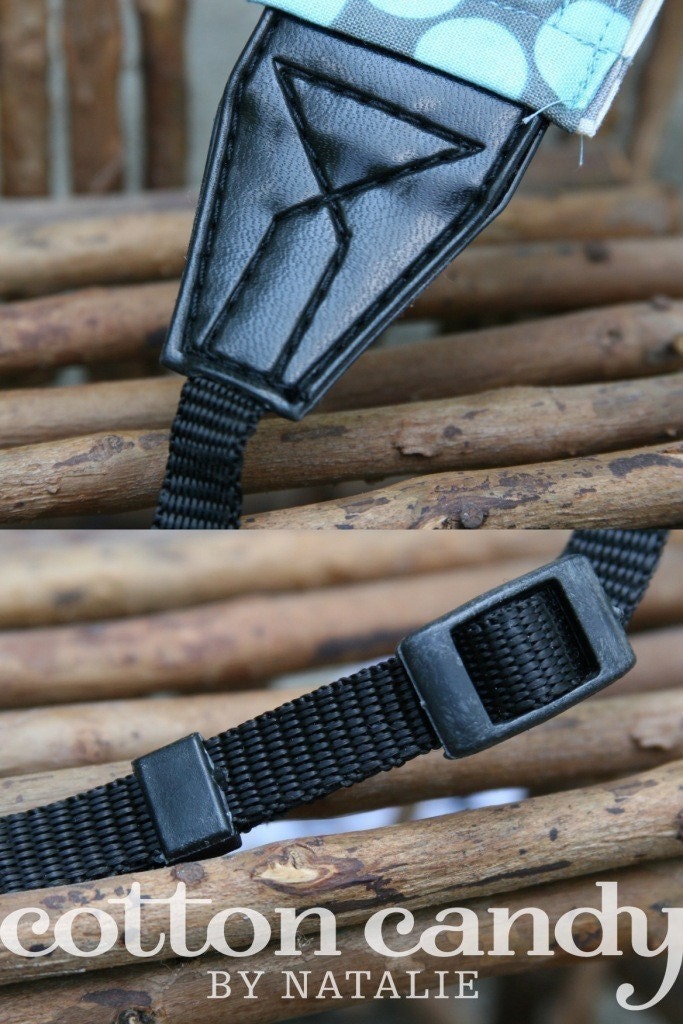 Skulls and Dots Reversible Camera Strap Etsy