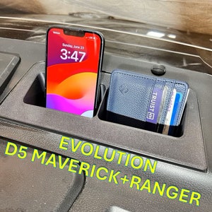 EVOLUTION D5 Phone & Wallet Holder + More! (Golf Ball Holder Replacement) for Maverick and Ranger Models