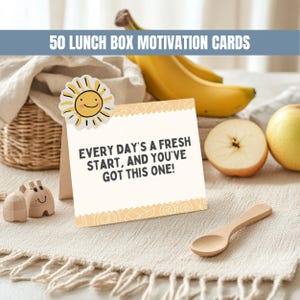 50 Printable Lunchbox Notes for Kids, Positive Affirmation Notes, Inspiring Notes for Kids and Teens, Encouragement Cards, Digital Download