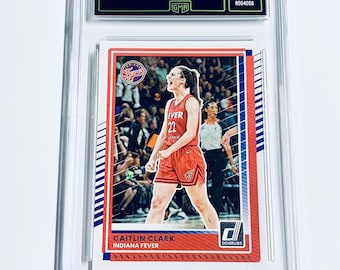 Caitlin Clark 2025 Donruss WNBA #47 Indiana Fever Betyg 10