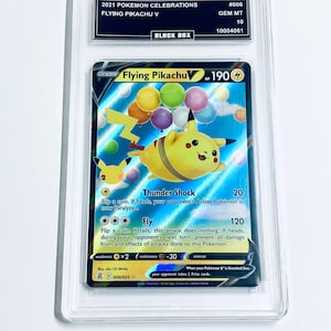flying pikachu v pokemon card value & Vmax Set - Celebrations - Ultra Rare Lot including damage 🔥 Pokemon PSA 9 Mint