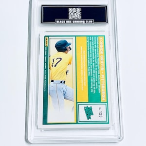 Konnor Griffin 2025 Donruss Rated Prospect #123 Pirates Rookie Card Graded 10 image 2
