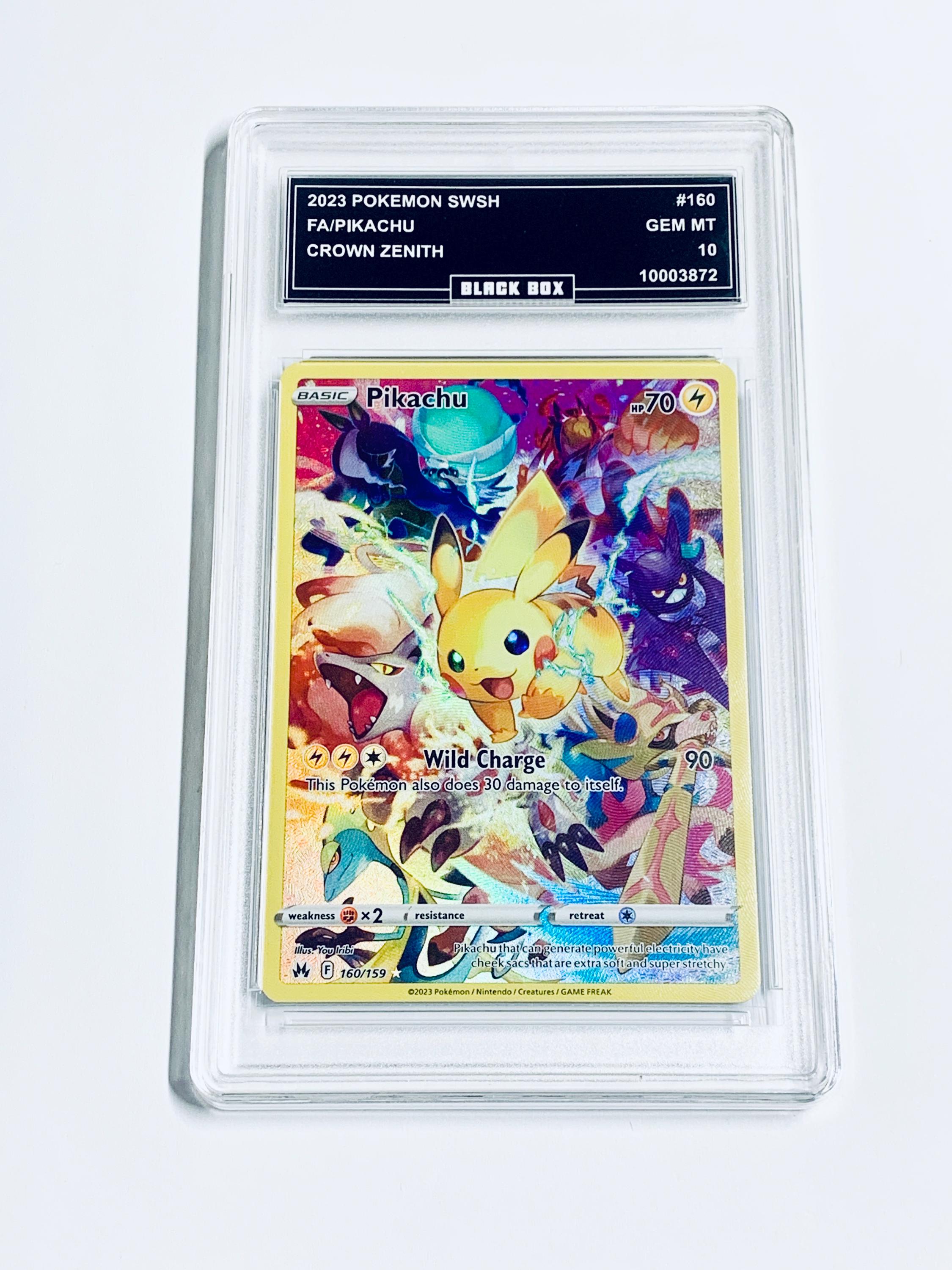 Crown Zenith Pikachu - Etsy
