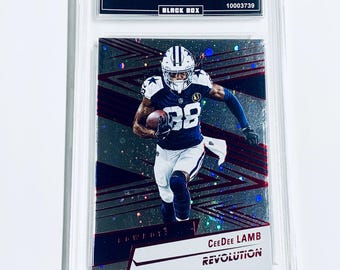 Ceedee Lamb 2025 Revolution Cosmo #29 Cowboys Graded 10