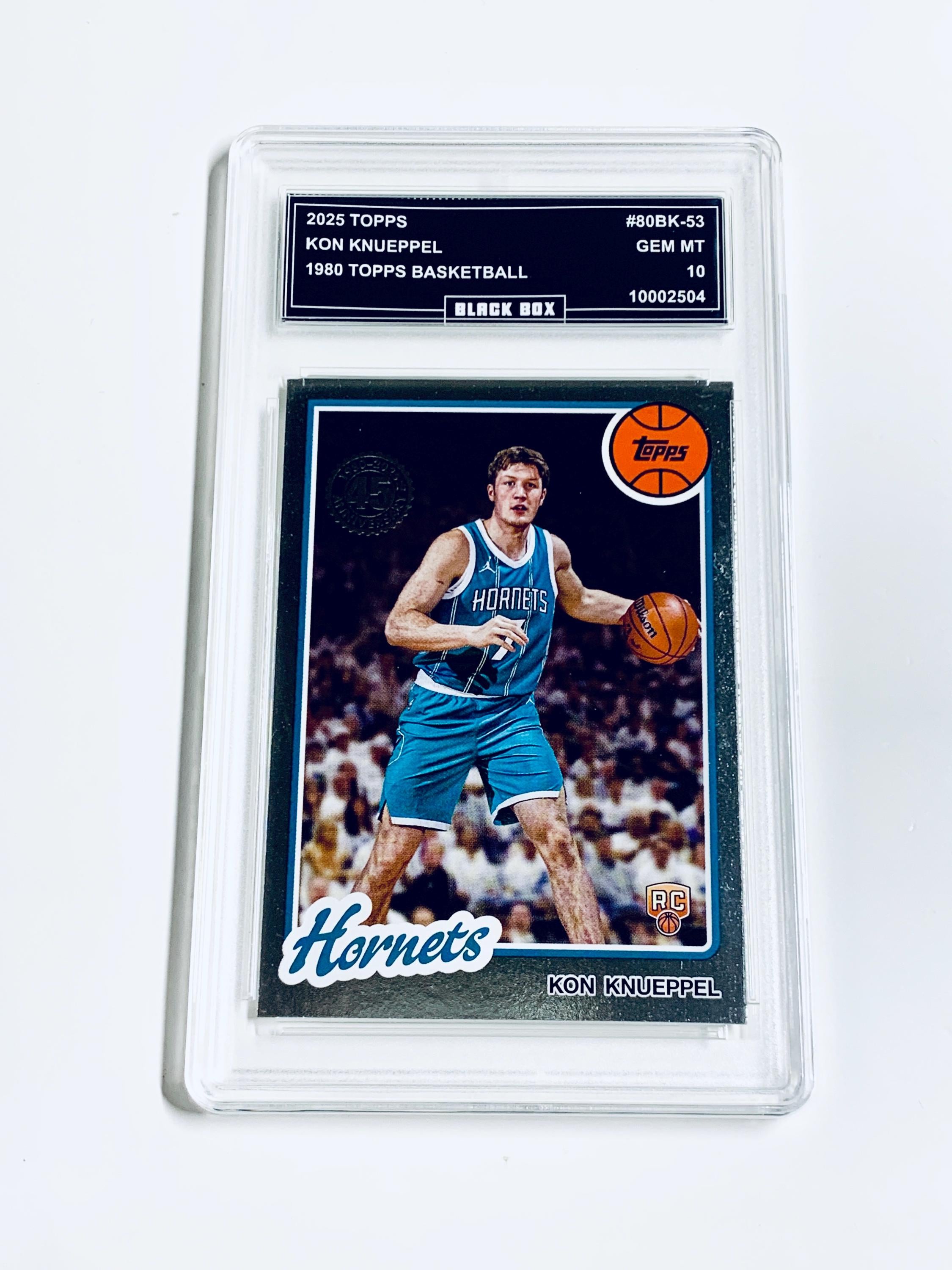 Kon Knueppel 2025 Topps 1980 Topps Basketball #80BK-53 Hornets