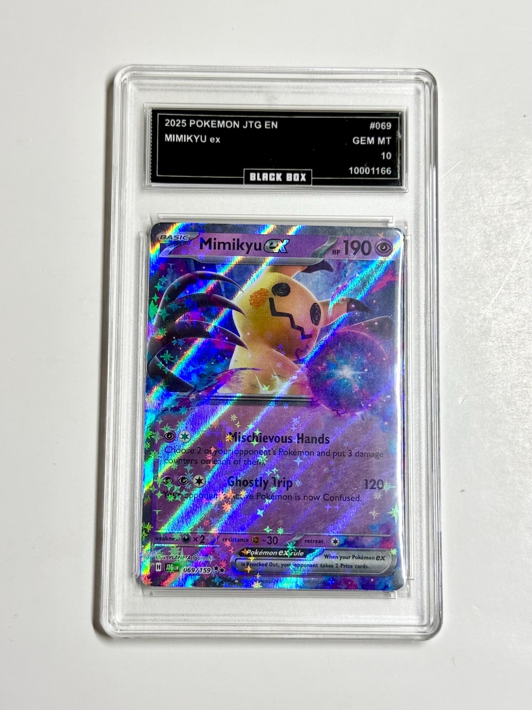 CARTE POKÉMON Mimiqui EX 069/159 Set Aventures Ensemble EV09 Fr(port groupé) EUR 3,50 - FR