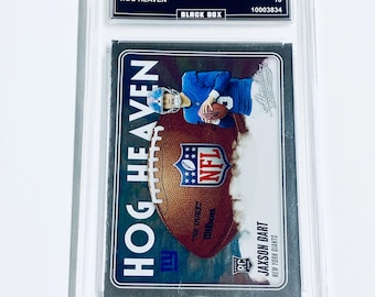Jaxson Dart 2025 Absolute Hog Heaven #HH-JDT Giants Rookie Karte Graded 10
