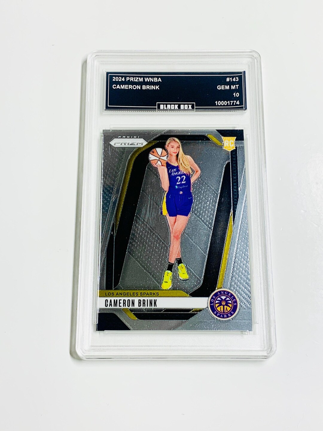 Cameron Brink 2024 Prizm WNBA #143 LA Sparks Rookie Card Graded 10 - Etsy