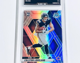 Colston Loveland 2025 Mosaic Silver Prizm #304 Bären Rookie Karte Graded 10