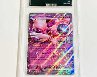 Mewtwo del Equipo Rocket, ex Pokémon Dri En de 2025, Rivales Destinados n.° 081, grado 10