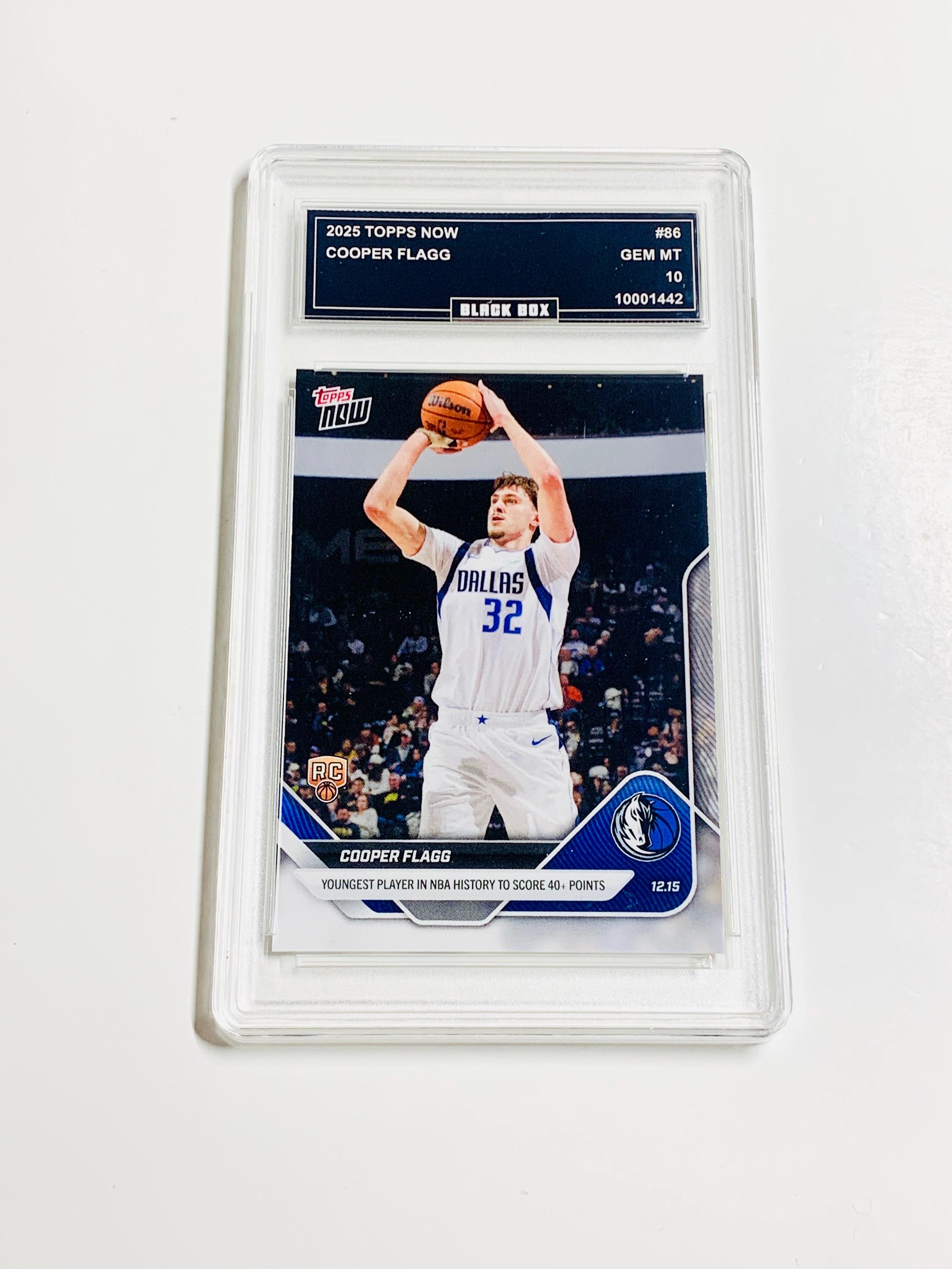 Cooper Flagg Limited Edition 1 of 42224 2025 Topps Now #86