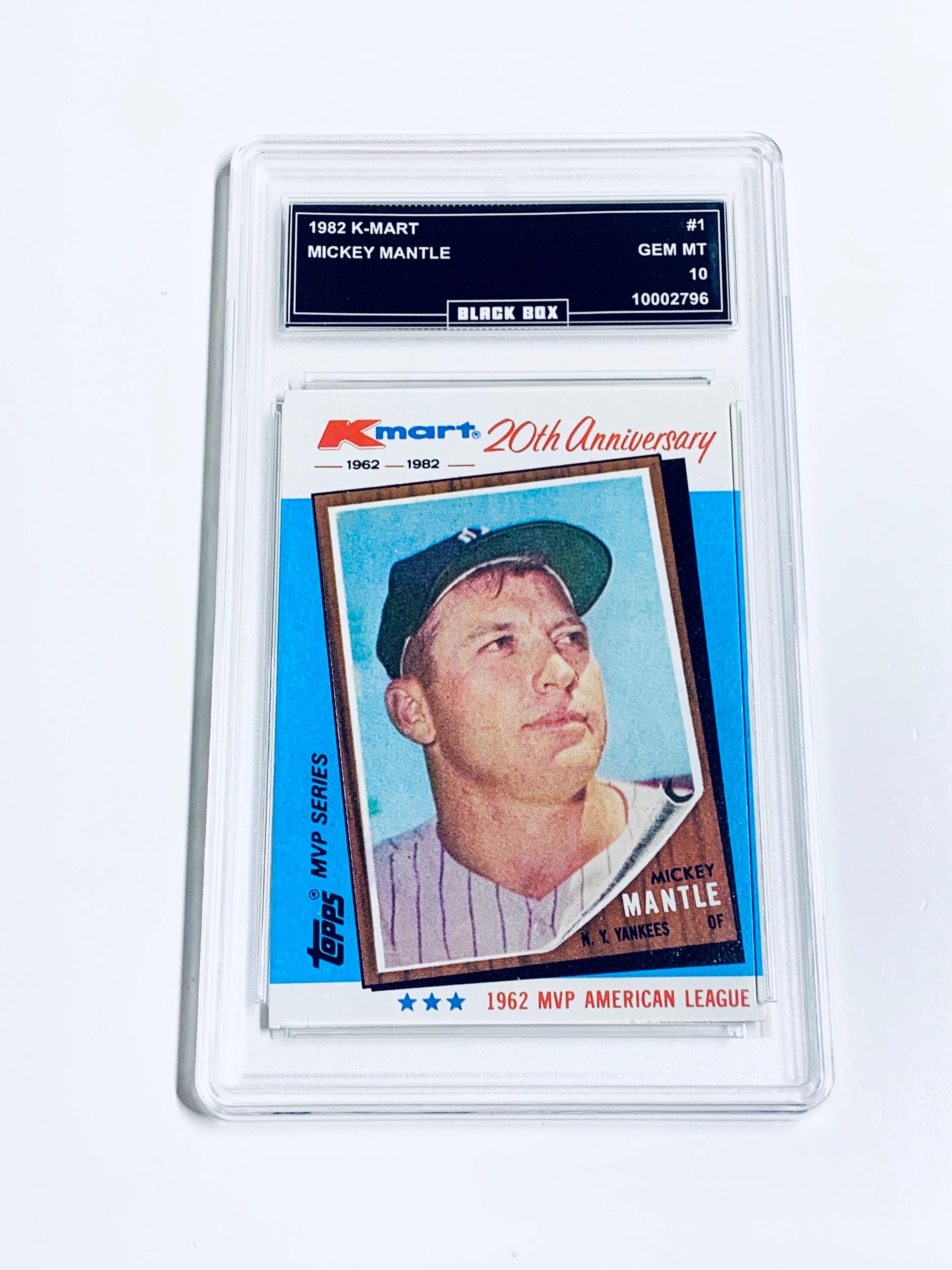 mickey mantle graded baseball cards Amazon.com: Mickey Mantle PSA GRADED 5 (Baseball Card) 1967 Topps main image 1