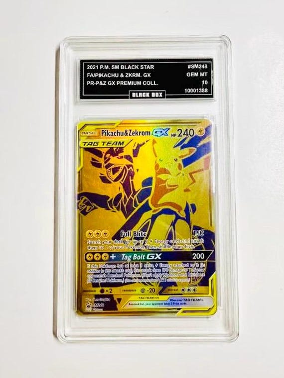 Full Art/pikachu & Zekrom Gx 2021 Pokemon Sm Black Star Promo #sm248 Graded 10 - Etsy Full Art/pikachu & Zekrom Gx 2021 Pokemon Sm Black Star Promo #sm248 Graded 10 - Etsy