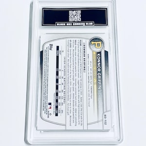 Konnor Griffin 2025 Bowman Draft #BD-102 Piraten Rookie Karte Graded 10 Bild 2