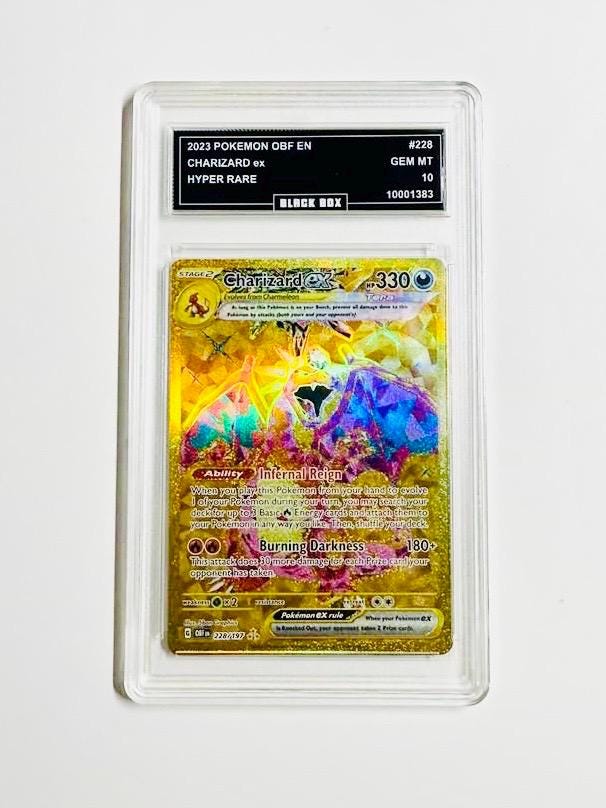 graded card transport bag PSA Graded 8 Near Mint -2025 -Mega Charizard X ex Mega Hyper Rare –  ProHobbies