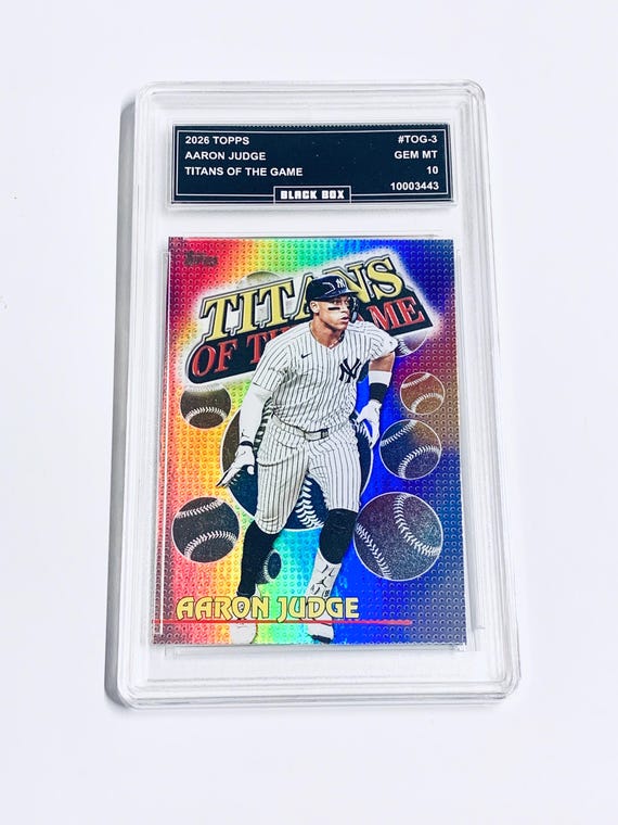 アーロン・ジャッジ 2026 Topps Titans Of The Game Holo #TOG-3