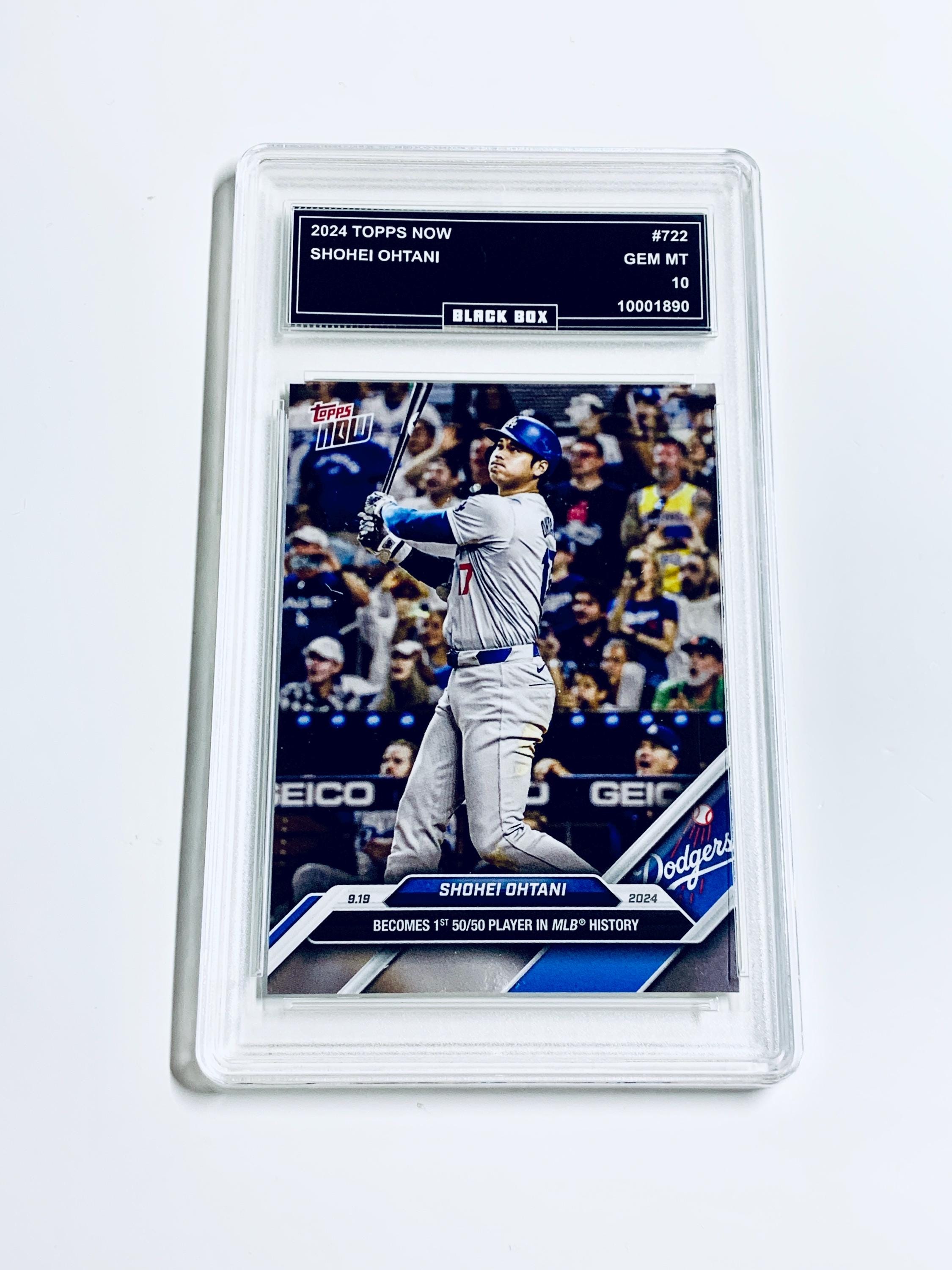Shohei Ohtani 2024 Topps Now 50/50 Milestone LA Dodgers Card #722 