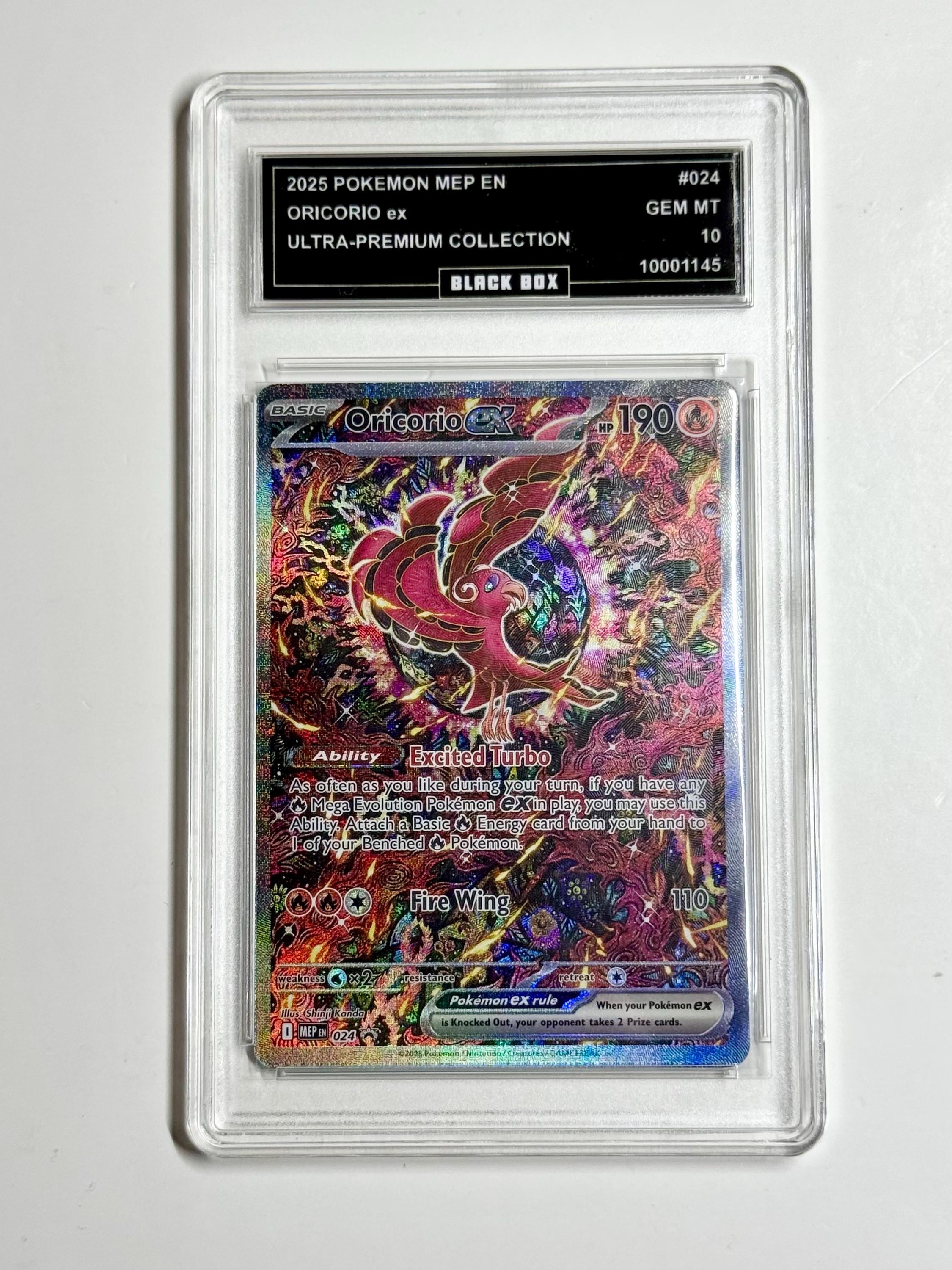 Oricorio Ex 2025 Pokemon Mep Promo Ultra-premium Collection #024
