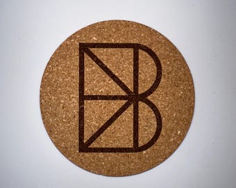Batamex Cork Coasters Reusable Cup Mat Round Cork Coasters Set of 4