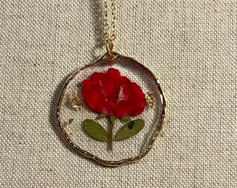 Handmade Pressed Flower Jewelry