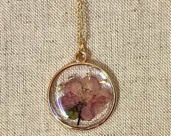 Handmade Pressed Flower Jewelry