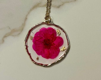 Handmade Pressed Flower Jewelry