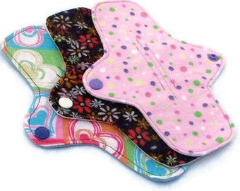 Grab Bag - One Reusable Cloth Pantyliner - Random Pick of ONE Liner - Feminine Care Products - Great for Everyday Discharge and Wetness