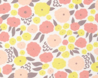 Cloud 9 Organic Flannel By the Yard - Cottonflower Pink
