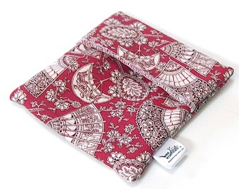 Cloth Menstrual Pad Wrapper - waterproof PUL lining and quilter's cotton outer - 4.5 x 4.5 inches