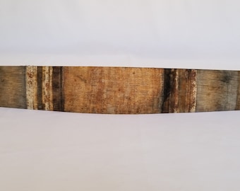 Rare Extra Wide Used Wine Barrel Stave