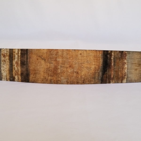 Rare Extra Wide Used Wine Barrel Stave