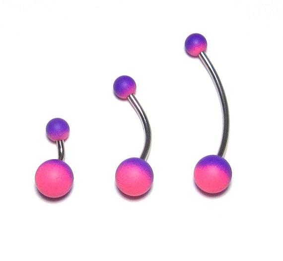 Rubber belly deals button rings