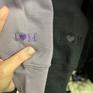 Custom Embroidered Roman numeral hoodie or Crewneck Sweatshirt