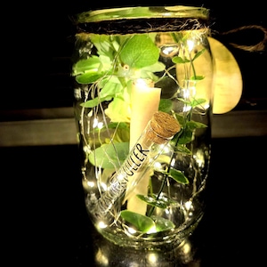 Dekoration aus glas