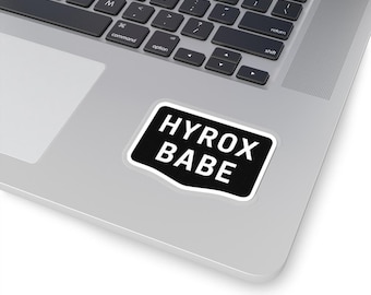 HYROX BABE Kiss-Cut Sticker