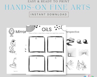 Printable Hands-On Fine Arts l Classical Conversations l OiLs l All Cycles l Wk 1-6