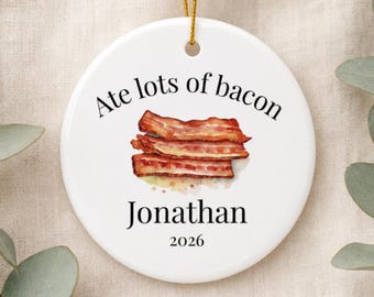 Funny Bacon Gift, Bacon Gift 2026, Meat Food Lover, Chef Gift, Personalized Gift, Secret Santa, Funny Gift Bacon Lover