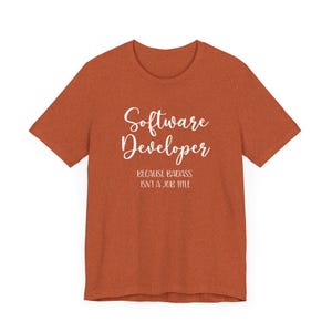 Software Developer Shirt Web Developer Gifts Game Developer Shirt Programmer Gifts Software Developer Graduation Gift for Software Developer image 4