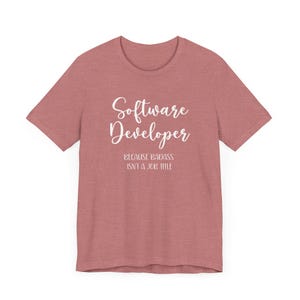 Software Developer Shirt Web Developer Gifts Game Developer Shirt Programmer Gifts Software Developer Graduation Gift for Software Developer image 7