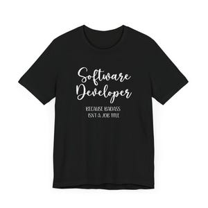 Software Developer Shirt Web Developer Gifts Game Developer Shirt Programmer Gifts Software Developer Graduation Gift for Software Developer image 6