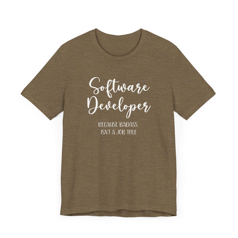 Software Developer Shirt Web Developer Gifts Game Developer Shirt Programmer Gifts Software Developer Graduation Gift for Software Developer image 5