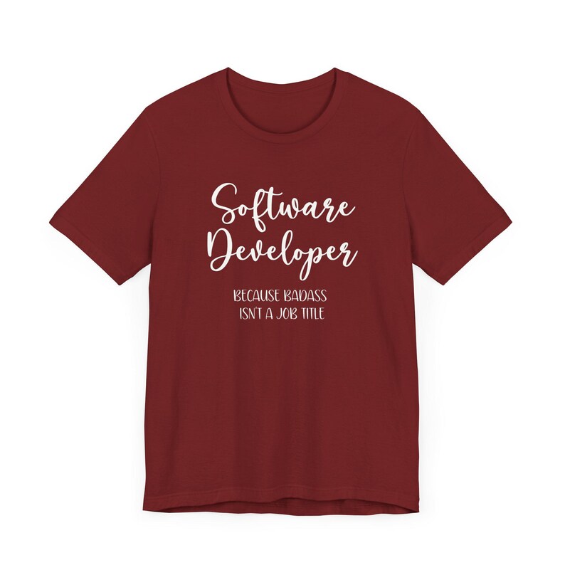 Software Developer Shirt Web Developer Gifts Game Developer Shirt Programmer Gifts Software Developer Graduation Gift for Software Developer image 2